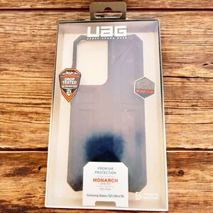 UAG Monarch Series Rugged Case for Samsung Galaxy S21 Ultra 5G – Black